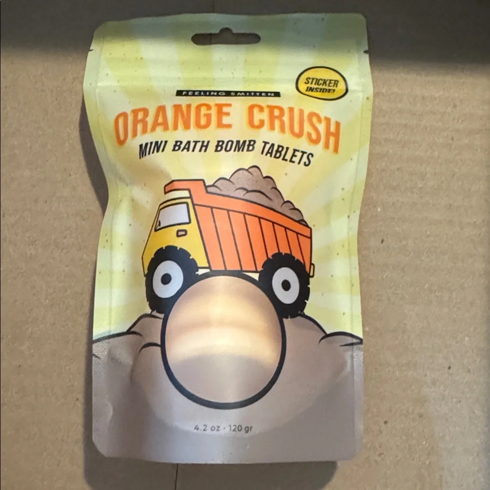 Feeling Smitten Orange Crush Mini Bath Bomb Tablets